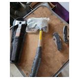 Axe , multi tool and pocket knives