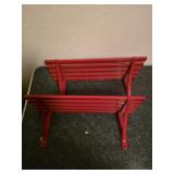 2 metal shelves 19 1/2 x 7"