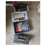 Tool box, Electrical tools, nut drivers and much
