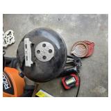 Weber grill, grease gun ,cast plaques