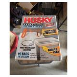 Husky 13 gal kitchen trash bags 4 boxes 90 per