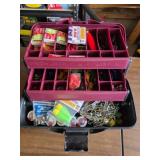 Cat fishing tackle box