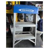 Werner 26" Aluminum Step Ladder