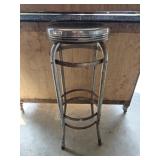 Metal stool 30 inches high
