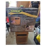 The original sunheat infrared heater appears new