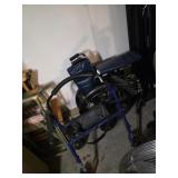 Walker and wheelchair