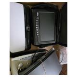 Portable TV, Speaker, Antenna and alarm clock (