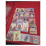 20 Garbage Pail Kids Cards 1986