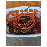 Extension Cords in a basket