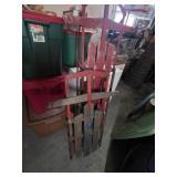 2 old sleds