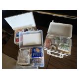 3 first aid kits