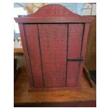 Small primitive cabinet 16 x 13 x 5"