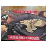 Metro 11" Square Cast Iron Grill Pan new