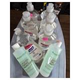Purell and naturewell  hand sanitizer 8 bottles