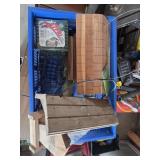 Bird feeders and nice basket