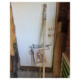 4 Yard Flag Holders, Eagle Claw Fishing Pole and