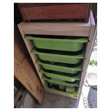 Storage cabinet with drawers 36 x 15 x 12"
