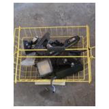 Wire Basket with car parts