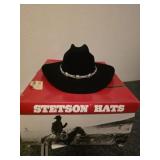 Stetson El Dorado hat with box size 7 1/4