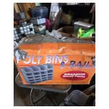 Poly bins and rails