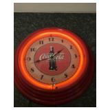 Coca Cola Clock 16"