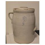 3 gal butter churn Louisville Pottery Cherokee
