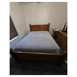 Queen size bed ( mattress and box springs not