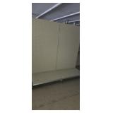 freestanding double sided peg back retail display