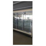 Carrier Tyler 3 door end cap refrigerator system.