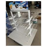 Hostess display rack on casters 34ï¿½ x 32ï¿½ x 62ï¿½