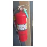 Large fire extinguisher