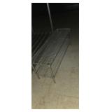 2 tier wire storage rack