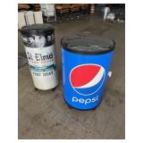 Pepsi cold drink, retail display and Saint Elmoï¿½s