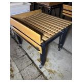 tilt-top produce display table 38ï¿½ x 36ï¿½