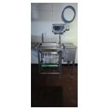Hobart HWS-4 Hand Wrap Station with Scale