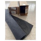 Three rolls of nonstick shelving liner, one new