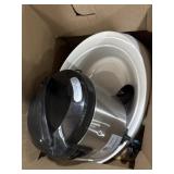 CorningWare slow cooker and aroma warmer. Lid