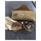 Olympic sport folding sunglasses teardrop style