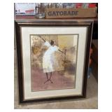 Framed art print 30 x 26'