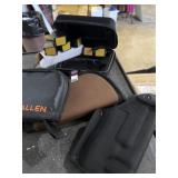 Taser refills, hand gun cases, and molded canvas