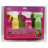 Neon chalk spray and roller