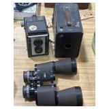 Binoculars, Spartus Full-Vue twin-lens