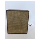 vintage wooden box speaker With realistic audio