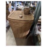 23 inch Longaberger Laundry Hamper Basket and
