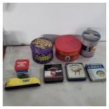 Tobacco tins