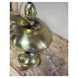 brass pull-down or hanging UFO pendant lamp