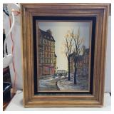 L. Ryan framed artwork 22in x 18in