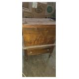 Wooden Sewing storage cabinet with drawer
