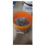 2gal bucket of bolts and nuts