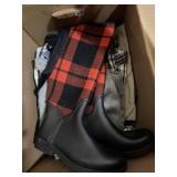 Coach Tristee rain boots, new Croft&barrow long